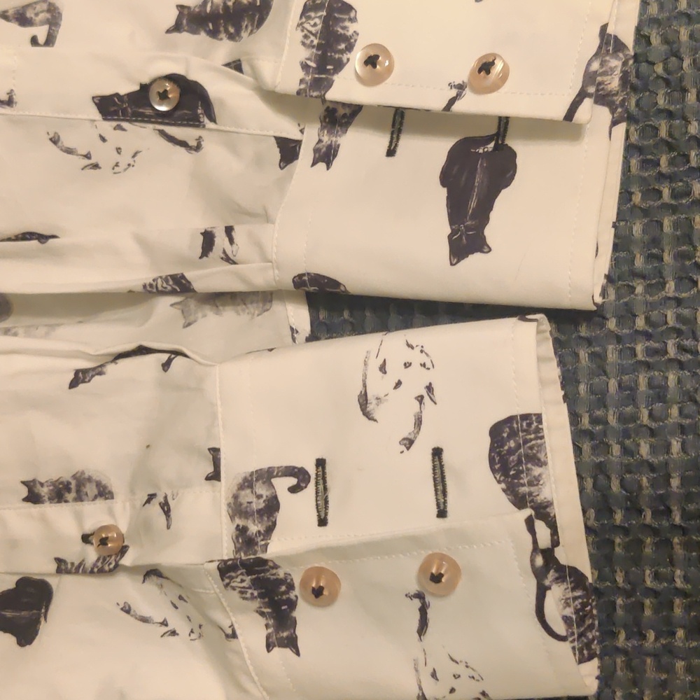 😺Cotton DOuX Women Cats Shirt - Picture 8 of 10